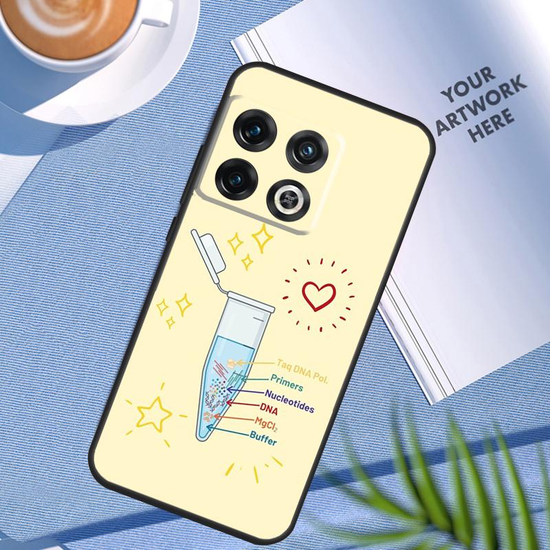 Retro DNA Science Illustration Case For OnePlus 12 12R 11 9 10 Pro 10R 9R 8T 10T Nord 3 CE 2 Lite 2T CE4 N10 N20 N30 Cover