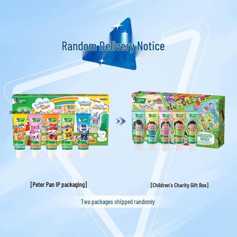 Darlie Kinder-Fluorid-Zahnpasta Super Wings 5er-Pack