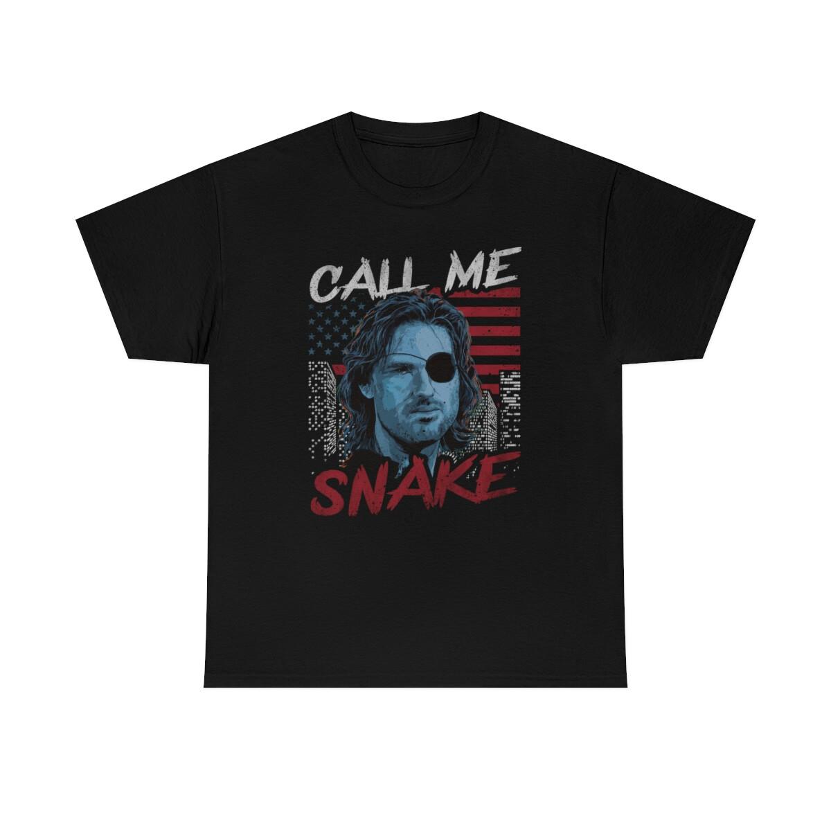 Call Me Snake Iconic Badass T-Shirt XXXL