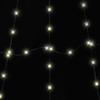 LED Christmas Tree with Ground Spikes Warm White 306 cm Metal