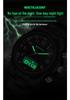 Sanda Men's Multi-Functional Watch: Dual Display, Luminous, Waterproof, Steel & Leather Straps, Casual & Business Style