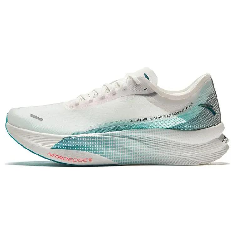 

New Anta C202 5 GT Shock Absorbers Slip Resistant Abrasion Resistant Low top Running Shoes Men s White Blue 112455560-2 41