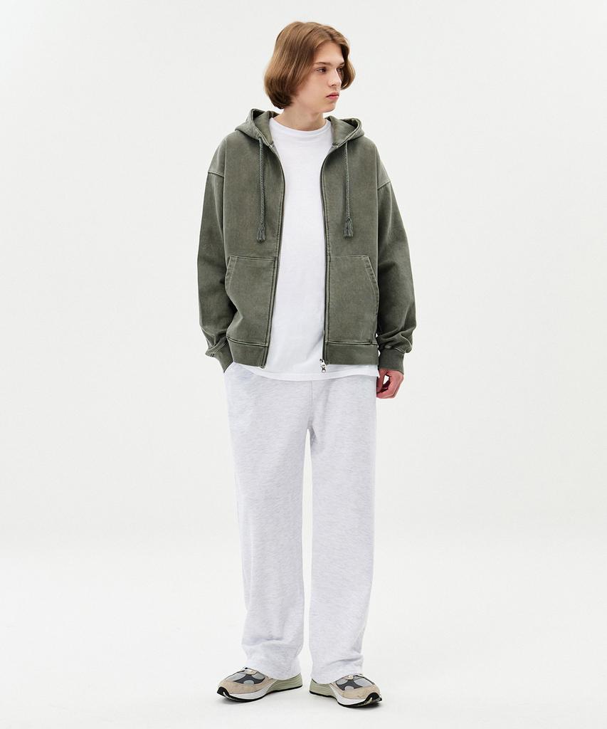 Top Boy Straight Regular Straight Training Pants White Melange