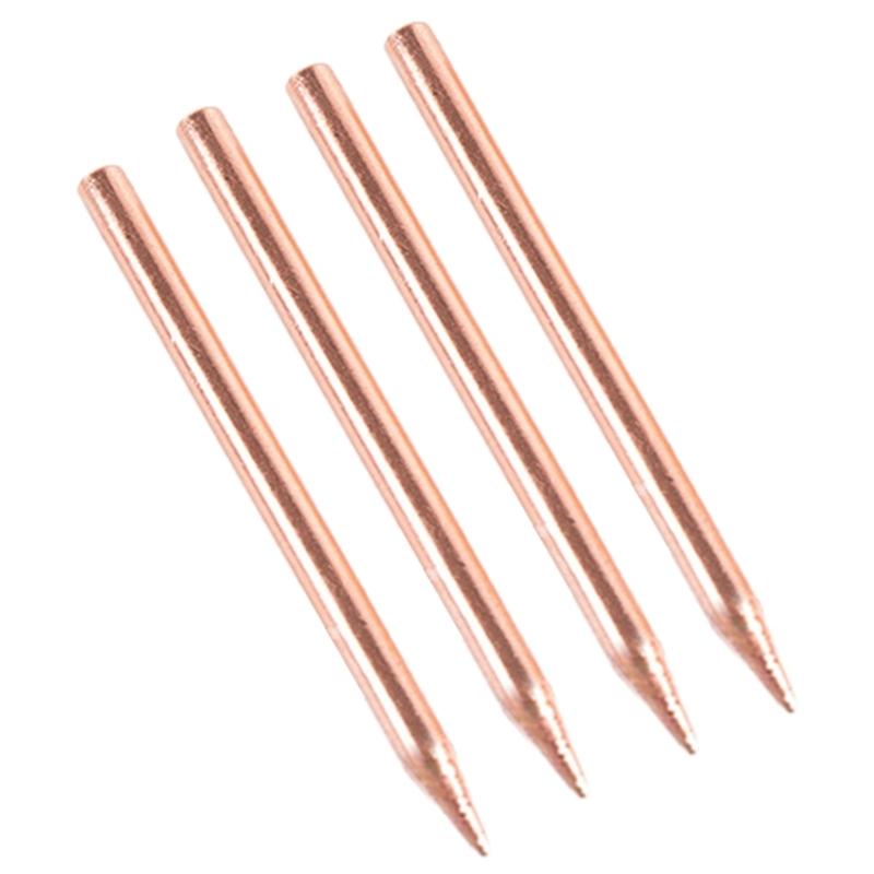 

18650 Spots Welder Electrode Tip 50mm Copper Needle for Battery Assembly High Detailed Projects Battery Production 2Pair 1