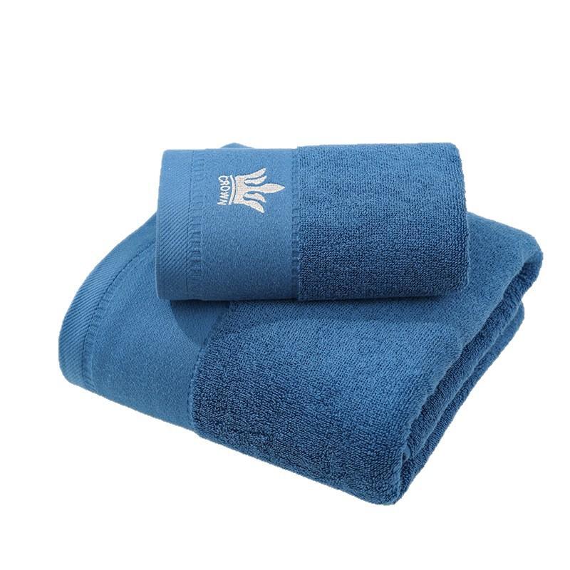 Cotton towel bath towel small bath towel embroidery crown hotel sports bath towel