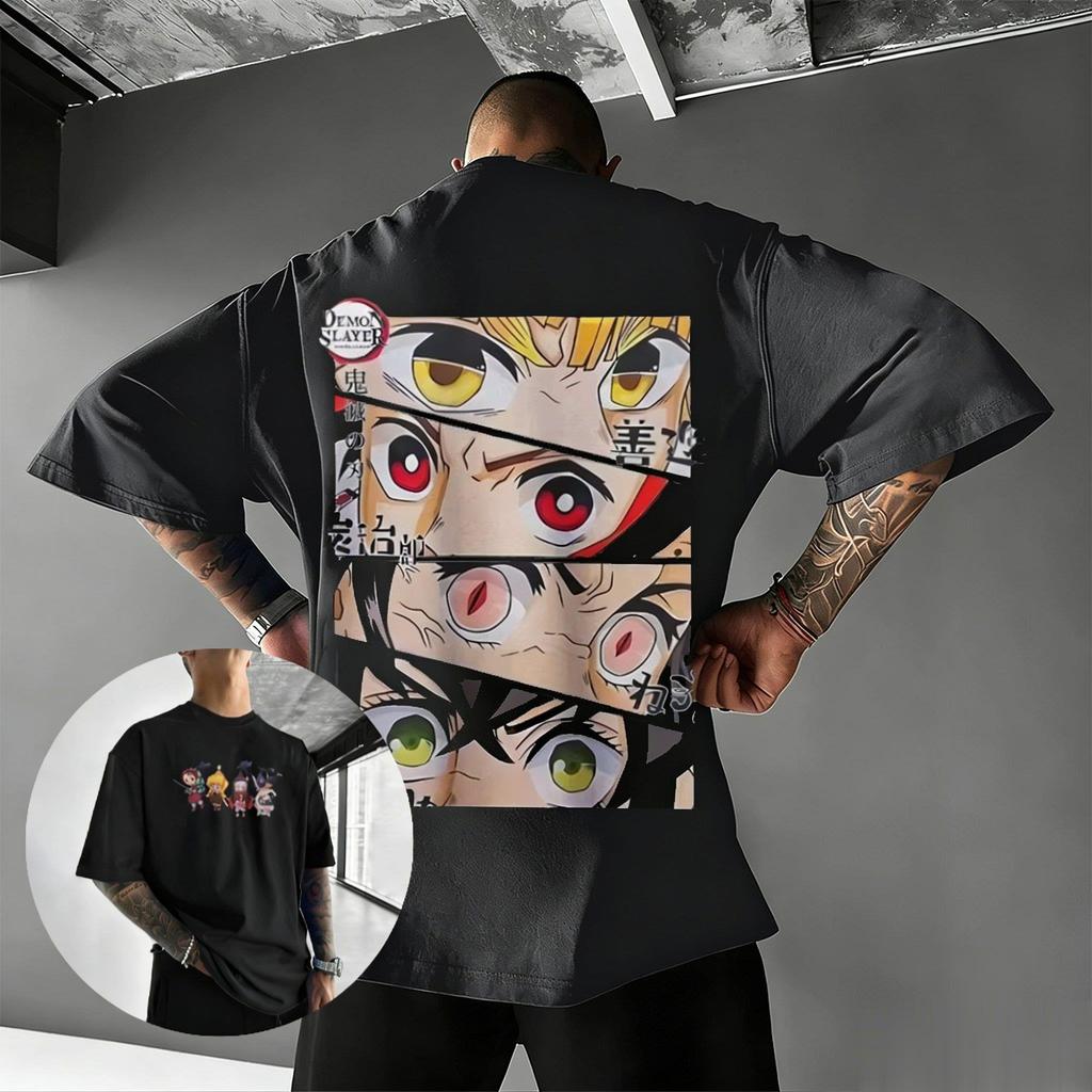 Unisex Oversized  Anime T Shirt Men Women Summer New Short Sleeve Tee Graphic 3D Print Streetwear Casual Tops