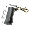 Ignition Holder Key Chain Leather Retro Case Holder With Keychain Outdoor Supplies Protective Sleeve For Outdoor Camping Hiking