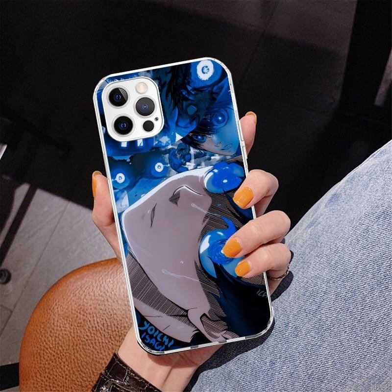Japan Anime Blue Lock Phone Case For iPhone 17 Air 16 Pro Max 16E 15 + 14 Plus 11 12 13 Mini 7 8 SE Gift Print Cover Fundas 17 A