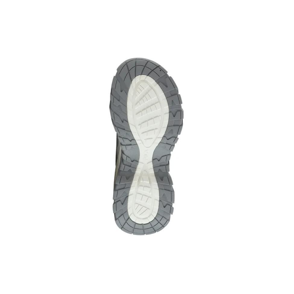 FILA Sofia 1S Fishbone 1S Fabric Synthetic Leather Comfortable Versatile Low-Top Dad Shoes Women sneaker Gray F12W331111FGA