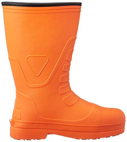Kita Mega Safety Ultra-Lightweight and Flexible EVA Rubber Safety Boots KR-7030, Orange, Size 27.5-28.0 cm, 3E