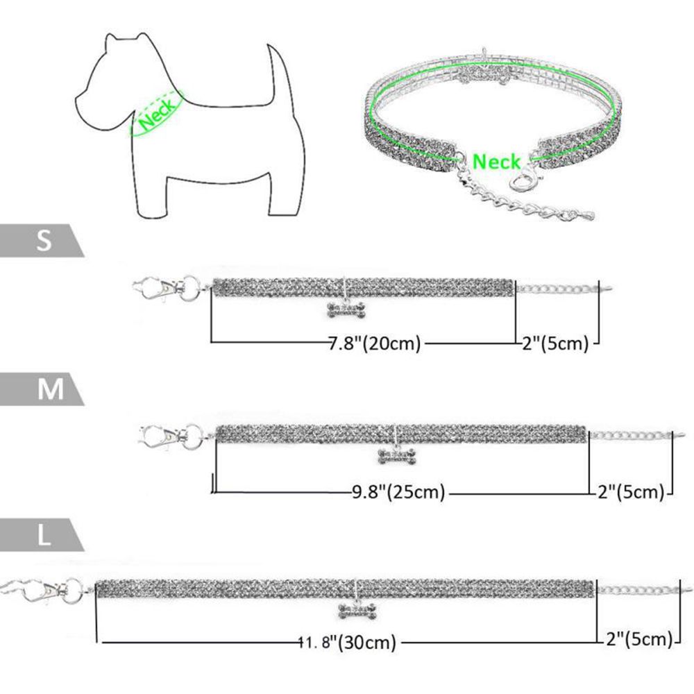 Jewelry for Small Dog Necklace Cats Footprints Pet Pendant Dog Collars Pet Supplies Cat Collar