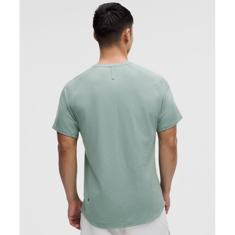 Lululemon License To Train Short Sleeve Shirt Crater Blue