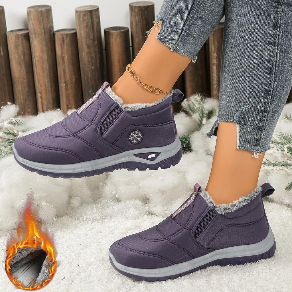 2025 Women's Shoes Casual Shoes Thickened Warm Soft-soled Anti-slip and Comfortable Snow Boots Zapatillas Female Chaussure Femme