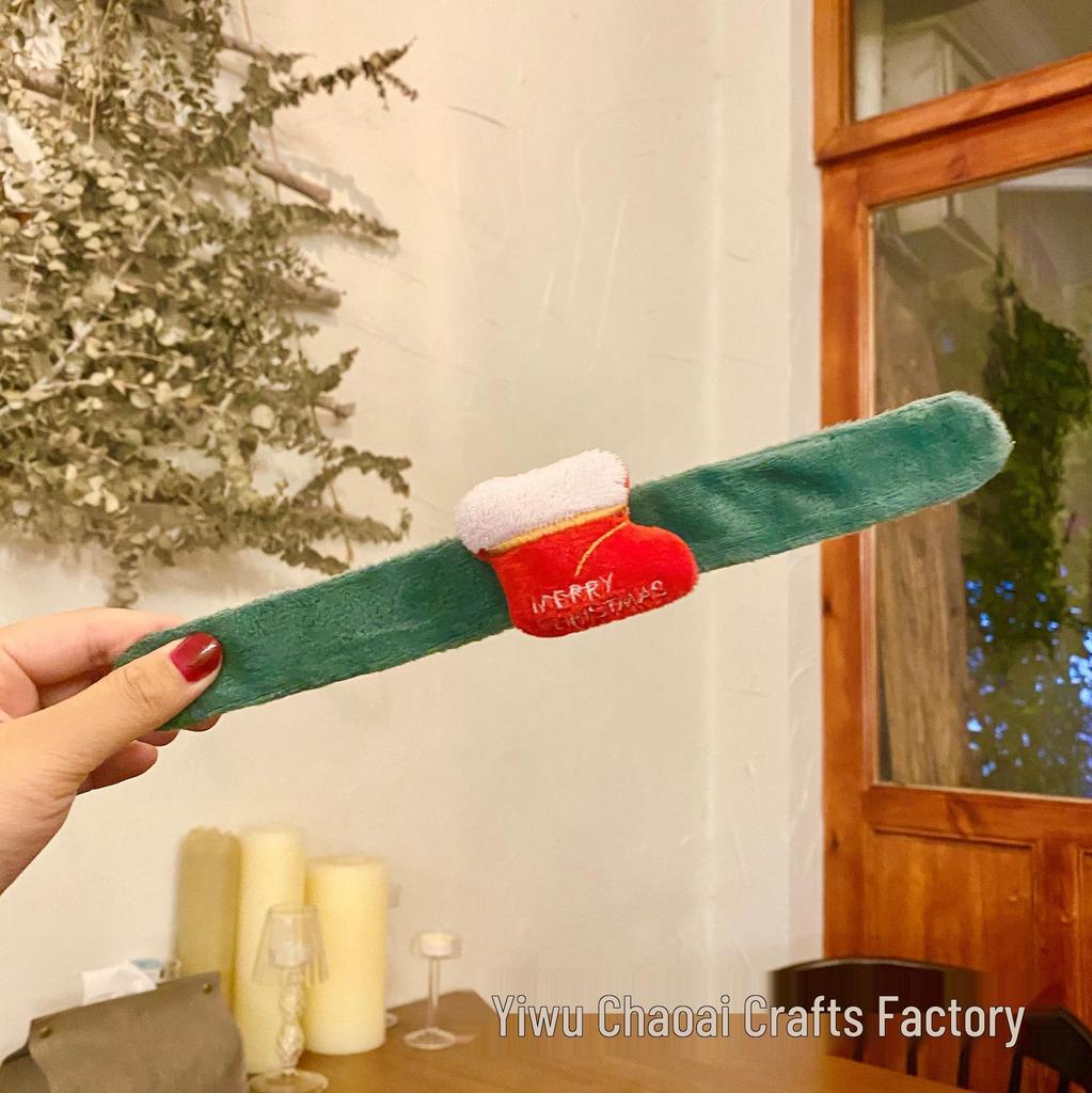 Weihnachts Rentier Schnapparmband Geschenk Dekoration