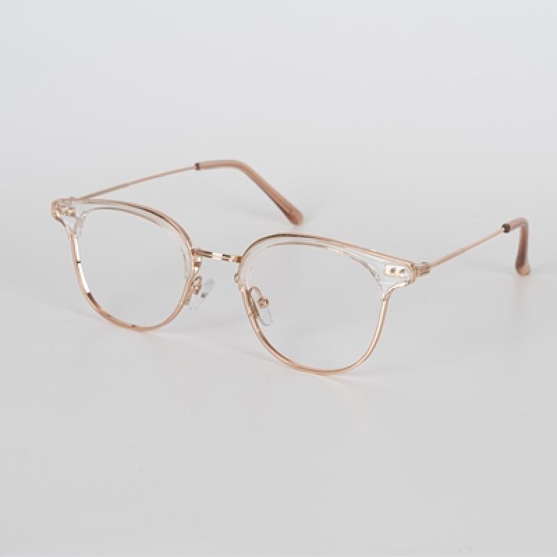 SBKA Lilly-C02 Transparent Half-Rimmed Glasses