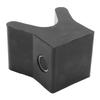 V Style Boat Trailer Bow Stop 3in Marine V Bow Stop Black Bow Stop for Fishing Boat Sailboat Trailer