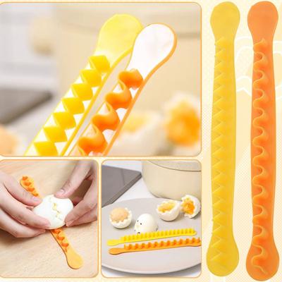 Fancy Egg Cutter Home Boiled Egg Creative Egg Lace Cutter Mold Tools Kitchen Gadgets Accessories Gift Egg Cutter For Children
