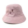 Hermes H251009N H Mall Embroidery Hat Fred H Mall Bucket Hat Bob Hat Pink