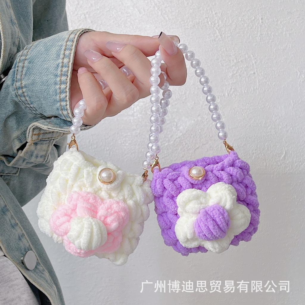 New DIY earphone cover AirPods new 1st generation five models universal new handknitted wool earphone cover