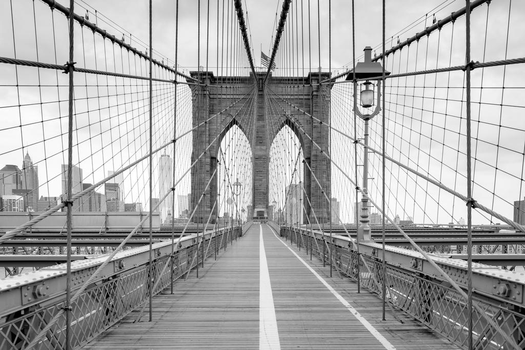 Photomural Brooklyn Bridge Smooth Vinyl 90x60