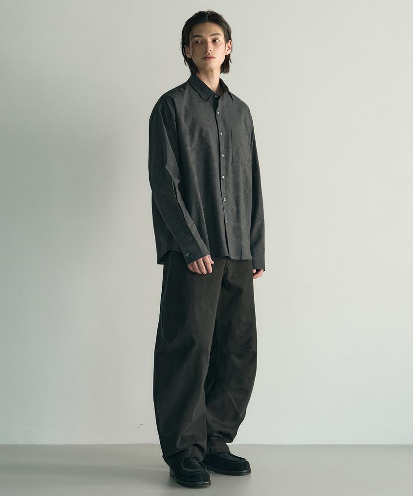 ROTEMBER Arc Flow Curved Dart Pants [Black]