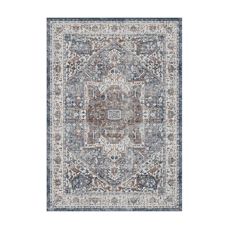 Bohemian Style Living Room Large Area Carpets Retro Ethnic Style Bedroom Carpet Luxury Art Study Rugs Thick Plush Soft Rug