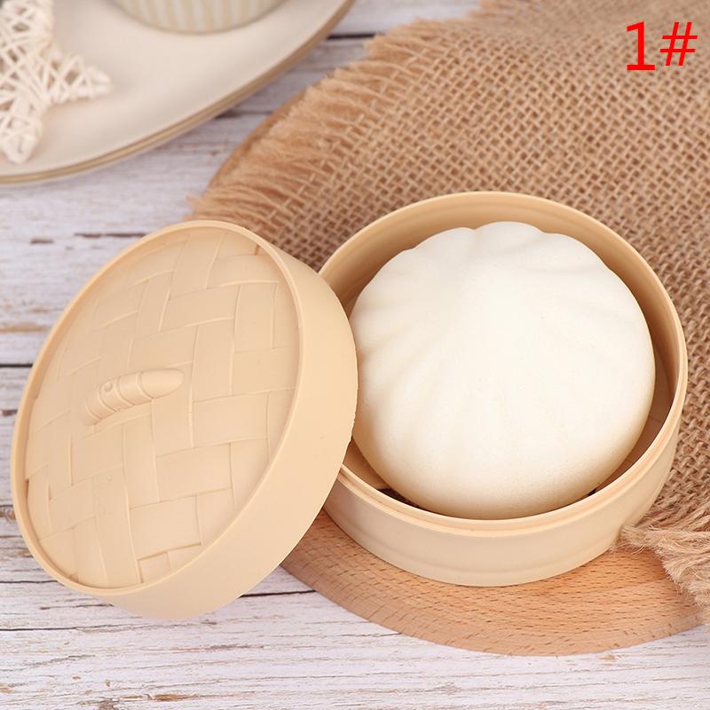 

1Set Steamed Stuffed Bun Squeeze Antistress Slow Rebound Spoof Stress Relief Toy as the picture