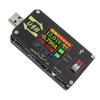 USB C Power Meter 1.44 Inch LCD Color Screen Voltage Current Load Tester DC3.515V Input
