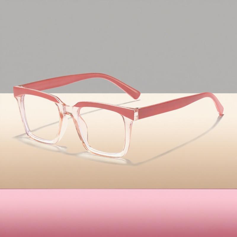 Retro Square Frame Transparent High Definition Anti Blue Light Reading Glasses Men Women Fashion Computer Presbyopia Eyeglasses