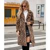 Fashion Casual Square Collar Long Coat Autumn and Winter