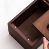 Walnut Wood Tissue Box Elegant Luxury Creative Tissue Case Rectangular Aesthetic Napkin Box Home Dining Table Storage Boxes