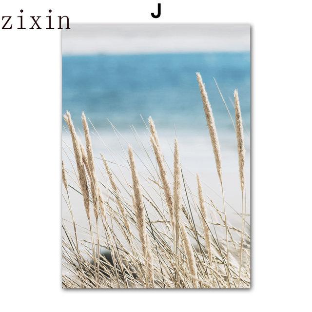 

Голубая морская волна, песчаный пляж, лодка, настенная живопись, холст, постеры на скандинавскую тему и принты, настенные изображения для украшения гостиной, салона 21*30cm