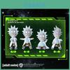 Rick And Morty Plush Toys With Articulated Skeletons For Collectible Gift And Kids Play