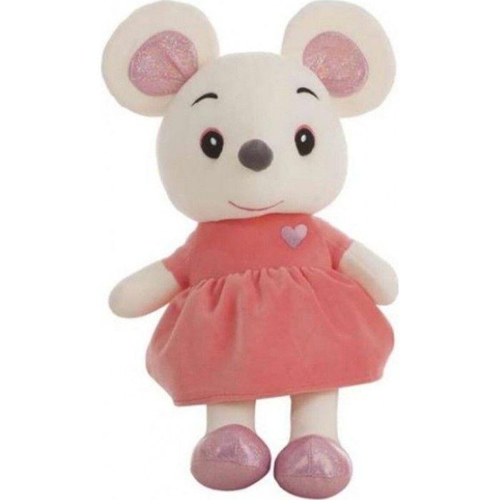 Jouet Peluche - NC - Rat - 45 cm - Rose - Mixte