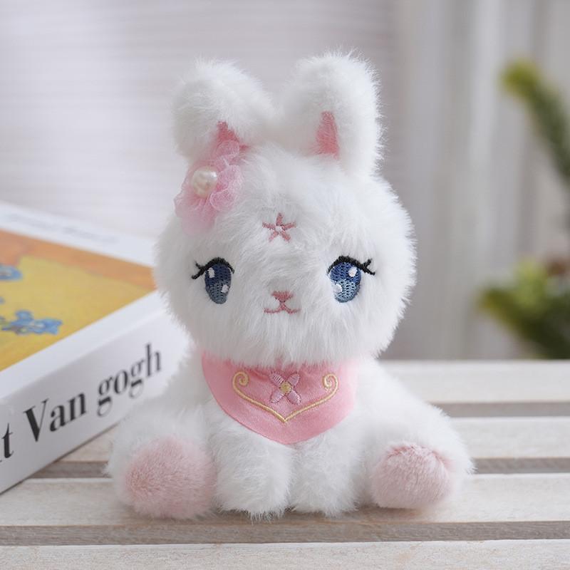 Style National Plush Bunny Keychain Pendant Toy For Bag Decor And Accessory Gift