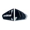 For Volkswagen Jetta MK6 2012 2013-2018 ABS Plastic Rear Window Quarter Louver Cover Side Vent Trim Car Adhesive Accessories