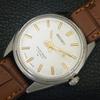 VINTAGE SEIKO HAND-WINDING 66B JAPAN MENS WHITE COLOR DIAL WATCH a703921-1 R213g-a703921