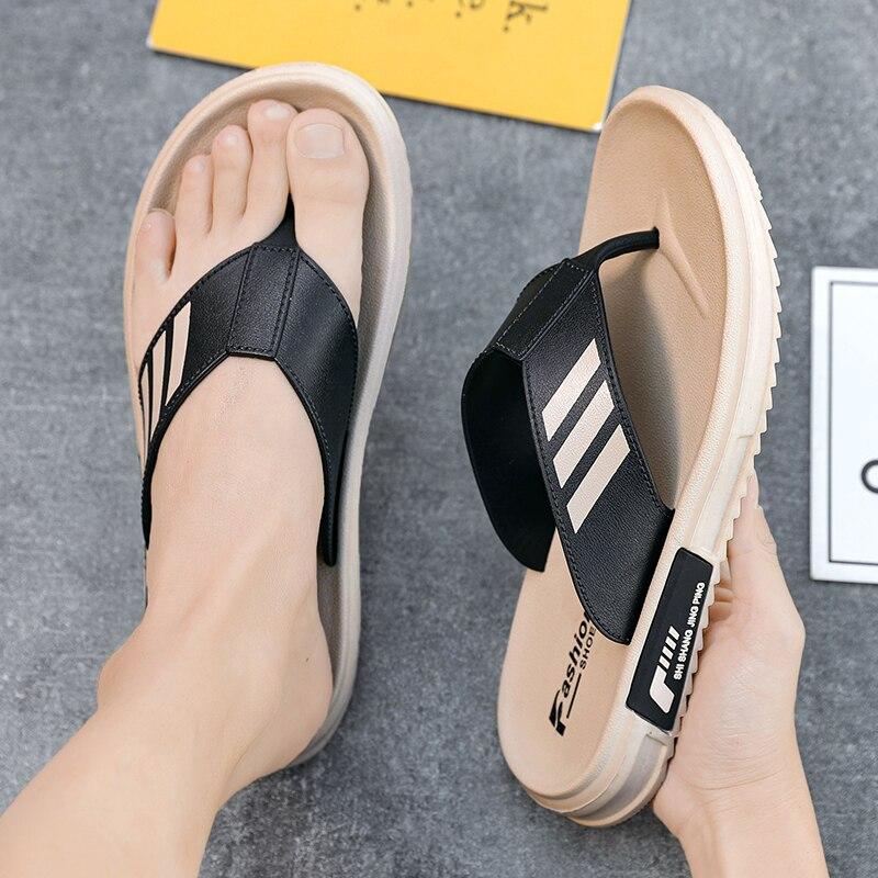 Fashion Outdoor Flip Flop Men Summer Beach Slippers Eva Soft Indoor Household Slippers Anti -Slip Cool Bathroom Shoes