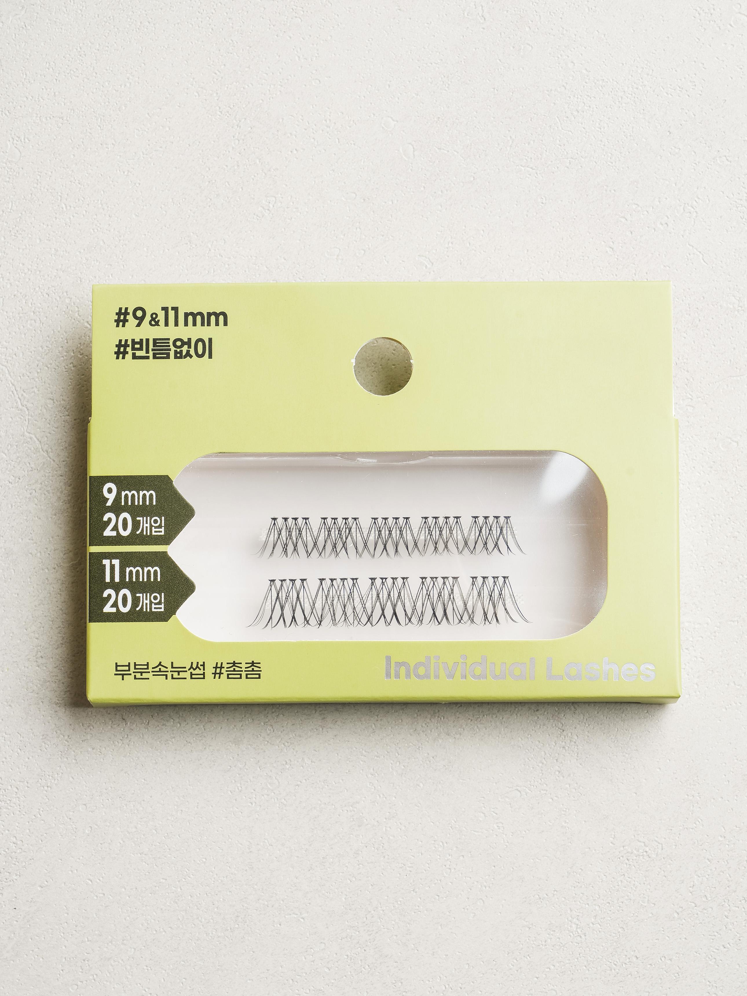 Dense Individual False Eyelashes 1ea