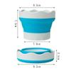 Mini Folding Silicone Watercolor & Gouache Brush Holder Cup