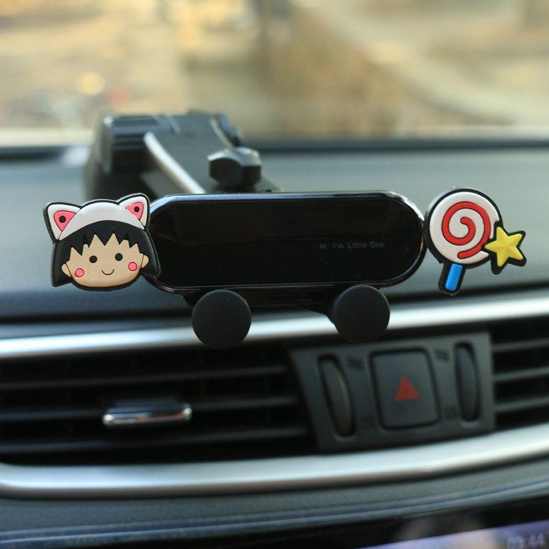 Car Phone Holder Cute Suction Cup Fixed Car Support Universal Car Car Interior Navigation Support