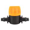 100Pcs Garden Irrigation 2 Way PVC 4/7 Waterstop Straight Connector Hose Valve Tool