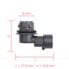 2x Portalampada Luce Freno Supplementare per Auto Per Mercedes Benz Smart 451 T15 W16W Base Porta Lampadina Accessori