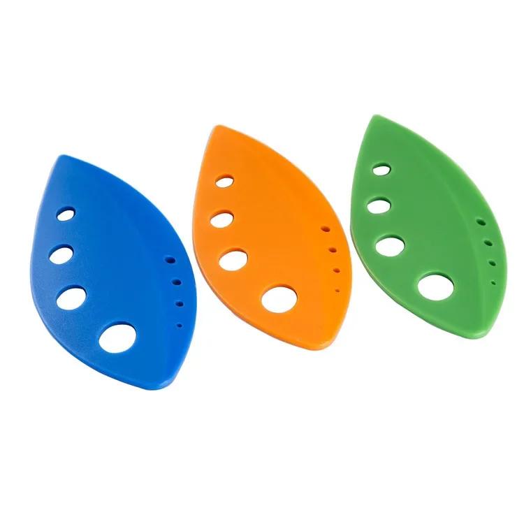 Loseblatt Kräuterentfernungsmesser Gemüse Obst Blätter Mangold Grünkohl Entferner Kunststoff Schäler Kochwerkzeuge