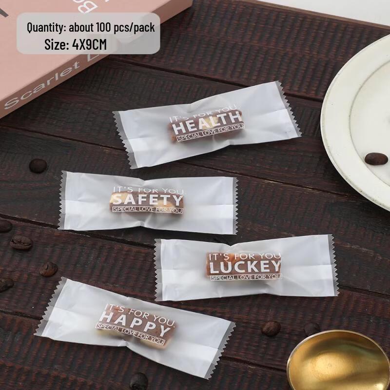 

MDNG Frosted English Candy Packaging Bags
