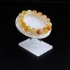 Jade & Emerald Bracelet with Acrylic Bead Display Stand