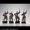 Kaiyodo Artpla ART PLA Four Heavenly Kings Statue, Tamonten, Approximately 160mm Tall, Non-Scale, Unpainted, Unassembled Plastic Model Kit AP009