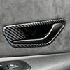 Carbon Fiber Style Interior Door Panel Molding Trim Door Cover Compatible with Hyundai Elantra N 2022-2025 Elantra N Line CN7 2021-2025 Automotive