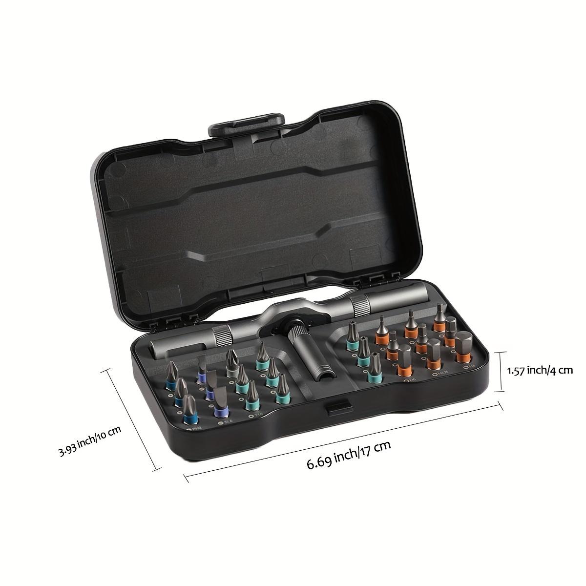 

Набор отверток с трещоткой 2 в 1 чёрный