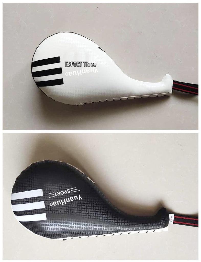 Double Leaf Taekwondo & Boxing Hand Target - Chicken Leg Style with Custom Logo